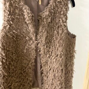 Vince Camuto Brown Teddy Jacket